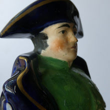 Load image into Gallery viewer, RARE 1850s Slip Cast Staffordshire Figurine of the Emperor Napoleon
