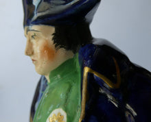 Load image into Gallery viewer, RARE 1850s Staffordshire Figurine of the Emperor Napoleon
