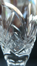 Load image into Gallery viewer, Vintage Edinburgh Crystal PAIR of Tall CHAMPAGNE Flute Glasses.  7 3/8 inches
