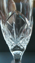 Load image into Gallery viewer, Vintage Edinburgh Crystal PAIR of Tall CHAMPAGNE Flute Glasses.  7 3/8 inches
