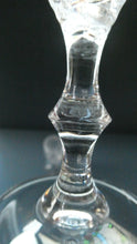 Load image into Gallery viewer, Vintage Edinburgh Crystal PAIR of Tall CHAMPAGNE Flute Glasses.  7 3/8 inches
