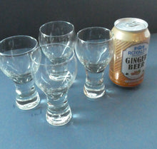 Load image into Gallery viewer, SET OF FOUR Caithness CANISBAY Small CLEAR Coloured Glasses

