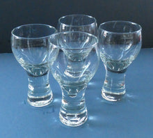 Load image into Gallery viewer, SET OF FOUR Caithness CANISBAY Small CLEAR Coloured Glasses

