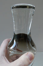 Load image into Gallery viewer, PAIR of Caithness CANISBAY LARGE Peat Coloured Wine Glasses. Space Age Shape. 5 1/4 inches in height
