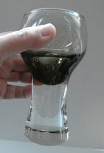 Load image into Gallery viewer, PAIR of Caithness CANISBAY LARGE Peat Coloured Wine Glasses. Space Age Shape. 5 1/4 inches in height
