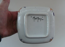 Load image into Gallery viewer, SCOTTISH POTTERY. Rare 1920s Mak Merry Hand-Painted Lidded Serving Dish. Decorated  with Fruits and Berries
