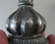 Load image into Gallery viewer, 1930s / 1940s JUST ANDERSEN Danish Pewter PAIR of Dwarf Candlesticks

