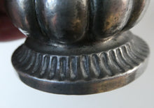 Load image into Gallery viewer, 1930s / 1940s JUST ANDERSEN Danish Pewter PAIR of Dwarf Candlesticks
