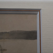 Load image into Gallery viewer, SCOTTISH ART. Vintage Scottish Seascape Gouache Painting by Irene HALLIDAY
