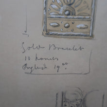 Load image into Gallery viewer, SCOTTISH ART. Vintage Scottish Seascape Gouache Painting by Irene HALLIDAY
