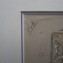 Load image into Gallery viewer, SCOTTISH ART. Vintage Scottish Seascape Gouache Painting by Irene HALLIDAY
