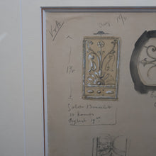 Load image into Gallery viewer, SCOTTISH ART. Vintage Scottish Seascape Gouache Painting by Irene HALLIDAY
