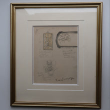 Load image into Gallery viewer, SCOTTISH ART. Vintage Scottish Seascape Gouache Painting by Irene HALLIDAY
