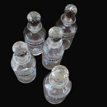 Load image into Gallery viewer, RARE Antique French Glass Perfume Oil Bottle. Baccarat Design. MILLEFLEURS
