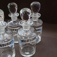 Load image into Gallery viewer, RARE Antique French Glass Perfume Oil Bottle. Baccarat Design. PATCHOULI
