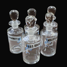 Load image into Gallery viewer, RARE Antique French Glass Perfume Oil Bottle. Baccarat Design. PATCHOULI
