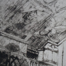 Load image into Gallery viewer, LISTED ARTIST: William Walcot (1874 - 1943). Large Etching entitled &quot;The Atrium to a House of a Patrician, Rome&quot;. Signed in Pencil
