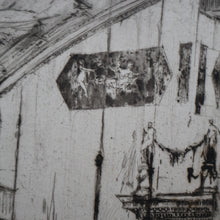 Load image into Gallery viewer, LISTED ARTIST: William Walcot (1874 - 1943). Large Etching entitled &quot;The Atrium to a House of a Patrician, Rome&quot;. Signed in Pencil
