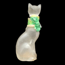 Load image into Gallery viewer, 1920s CUSSONS Miniature Cat Perfume Bottle or Flacon. Wembley Empire Exhibition Interest 1924
