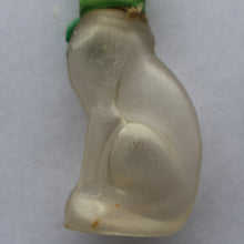 Load image into Gallery viewer, 1920s CUSSONS Miniature Cat Perfume Bottle or Flacon. Wembley Empire Exhibition Interest 1924
