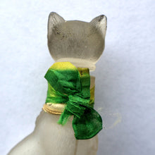 Load image into Gallery viewer, 1920s CUSSONS Miniature Cat Perfume Bottle or Flacon. Wembley Empire Exhibition Interest 1924

