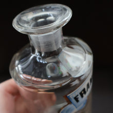 Load image into Gallery viewer, RARE Antique French Glass Perfume Oil Bottle. Baccarat Design. FRANGIPANNI
