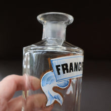 Load image into Gallery viewer, RARE Antique French Glass Perfume Oil Bottle. Baccarat Design. FRANGIPANNI
