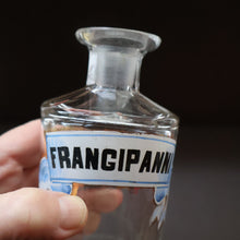 Load image into Gallery viewer, RARE Antique French Glass Perfume Oil Bottle. Baccarat Design. FRANGIPANNI
