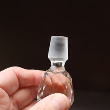 Load image into Gallery viewer, RARE Antique French Glass Perfume Oil Bottle. Baccarat Design. FRANGIPANNI
