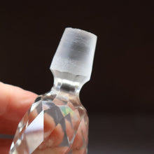 Load image into Gallery viewer, RARE Antique French Glass Perfume Oil Bottle. Baccarat Design. FRANGIPANNI
