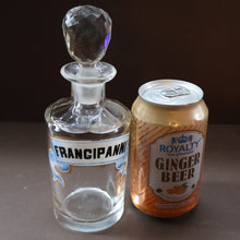 Load image into Gallery viewer, RARE Antique French Glass Perfume Oil Bottle. Baccarat Design. FRANGIPANNI
