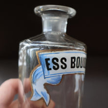 Load image into Gallery viewer, RARE Antique French Glass Perfume Oil Bottle. Baccarat Design. ESS BOUQUET
