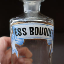 Load image into Gallery viewer, RARE Antique French Glass Perfume Oil Bottle. Baccarat Design. ESS BOUQUET
