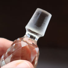 Load image into Gallery viewer, RARE Antique French Glass Perfume Oil Bottle. Baccarat Design. ESS BOUQUET
