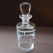 Load image into Gallery viewer, RARE Antique French Glass Perfume Oil Bottle. Baccarat Design. ESS BOUQUET
