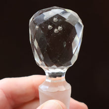 Load image into Gallery viewer, RARE Antique French Glass Perfume Oil Bottle. Baccarat Design. MILLEFLEURS
