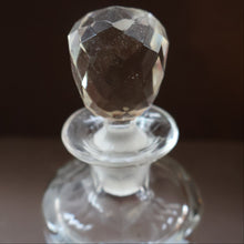 Load image into Gallery viewer, RARE Antique French Glass Perfume Oil Bottle. Baccarat Design. MILLEFLEURS
