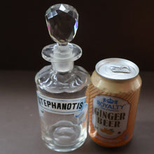 Load image into Gallery viewer, RARE Antique French Glass Perfume Oil Bottle. Baccarat Design. STEPHANOTIS
