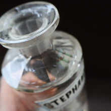 Load image into Gallery viewer, RARE Antique French Glass Perfume Oil Bottle. Baccarat Design. STEPHANOTIS
