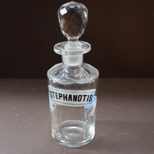 Load image into Gallery viewer, RARE Antique French Glass Perfume Oil Bottle. Baccarat Design. STEPHANOTIS
