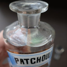 Load image into Gallery viewer, RARE Antique French Glass Perfume Oil Bottle. Baccarat Design. PATCHOULI

