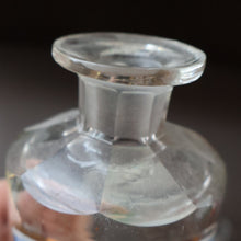 Load image into Gallery viewer, RARE Antique French Glass Perfume Oil Bottle. Baccarat Design. PATCHOULI
