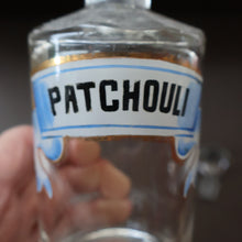 Load image into Gallery viewer, RARE Antique French Glass Perfume Oil Bottle. Baccarat Design. PATCHOULI
