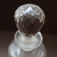 Load image into Gallery viewer, RARE Antique French Glass Perfume Oil Bottle. Baccarat Design. PATCHOULI
