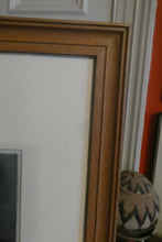 Load image into Gallery viewer, 1930s Original German COLOUR WOODCUT Entitled &quot;Breakers&quot; by Oscar Droege. Pencil Signed. FRAMED
