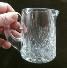 Load image into Gallery viewer, Small Edinburgh Crystal Whisky Water Jug or Cream Jug: IONA Pattern
