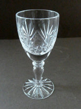 Load image into Gallery viewer, Edinburgh Crystal Set of FOUR Vintage STIRLING PATTERN Liqueur or Tasting Glasses
