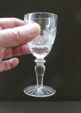 Load image into Gallery viewer, Edinburgh Crystal Set of FOUR Vintage STIRLING PATTERN Liqueur or Tasting Glasses
