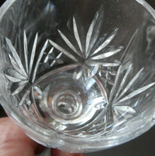 Load image into Gallery viewer, Edinburgh Crystal Set of FOUR Vintage STIRLING PATTERN Liqueur or Tasting Glasses
