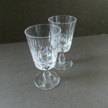 Load image into Gallery viewer, EDINBURGH CRYSTAL. Set of SIX Matching Sherry or Liqueur Glasses. Appin Pattern
